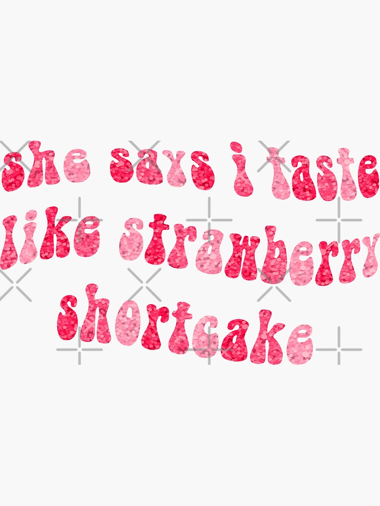 strawberry shortcake Sticker for Sale by elizastreet