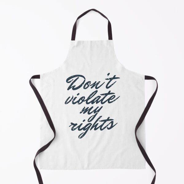 Item preview, Don't Violate My Rights (Inspirational and Motivational Political Quote • Vintage Classic Look) designed and sold by SassyClassyMe.