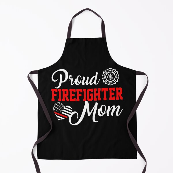 Item preview, *Proud Firefighter Mom Gift for Support of Son or Daughter Fireman Proud Mother Moms Of Firemen designed and sold by Simeon Dorelus.