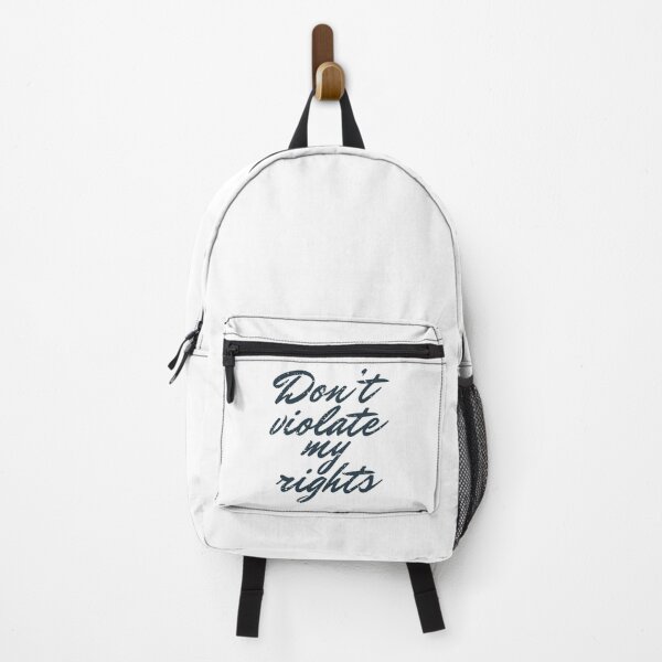 Item preview, Don't Violate My Rights (Inspirational and Motivational Political Quote • Vintage Classic Look) designed and sold by SassyClassyMe.