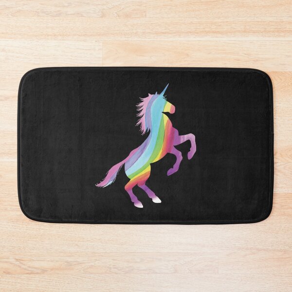 Item preview, Unicorn Silhouette With Rainbow Inside Unicorn Body designed and sold by AwesomeProject.
