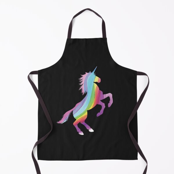 Item preview, Unicorn Silhouette With Rainbow Inside Unicorn Body designed and sold by AwesomeProject.