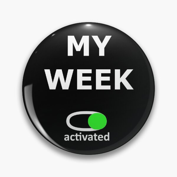 Item preview, MY NEW WEEK POSITIVE COOL FUN WISHES QUOTE designed and sold by martinosfr.