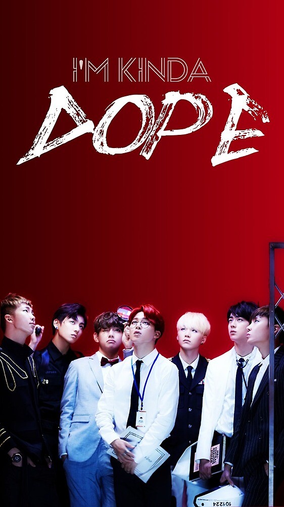 Bts Dope By Lovex2254 Redbubble