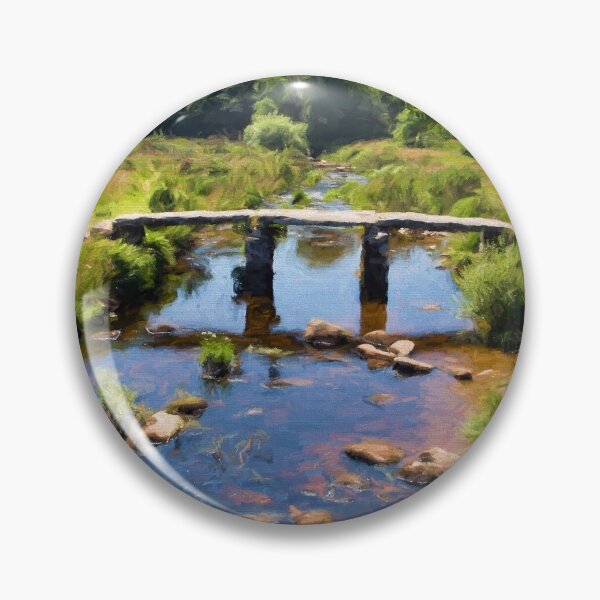 Item preview, Postbridge Dartmoor Devon Ancient Clapper Bridge  designed and sold by acceleratorhams.