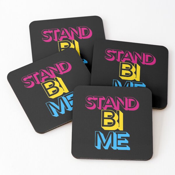 Item preview, Stand Bi Me Large Text In Pan Color designed and sold by somebasic.