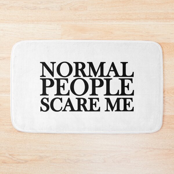 Item preview, Normal people scare me designed and sold by shirtart shop.