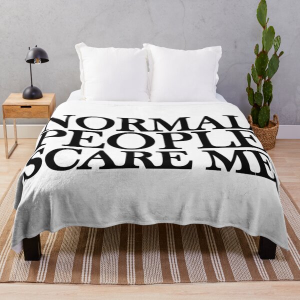 Item preview, Normal people scare me designed and sold by shirtart shop.
