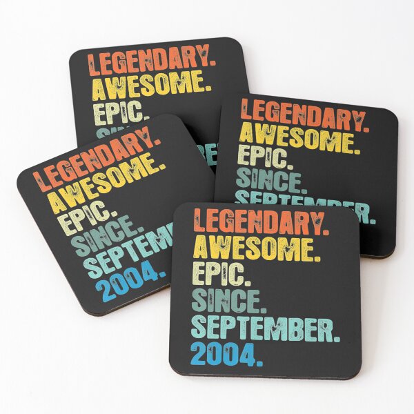 Item preview, Legendary Since September 2004 16 Years Old designed and sold by LeahFreytag.