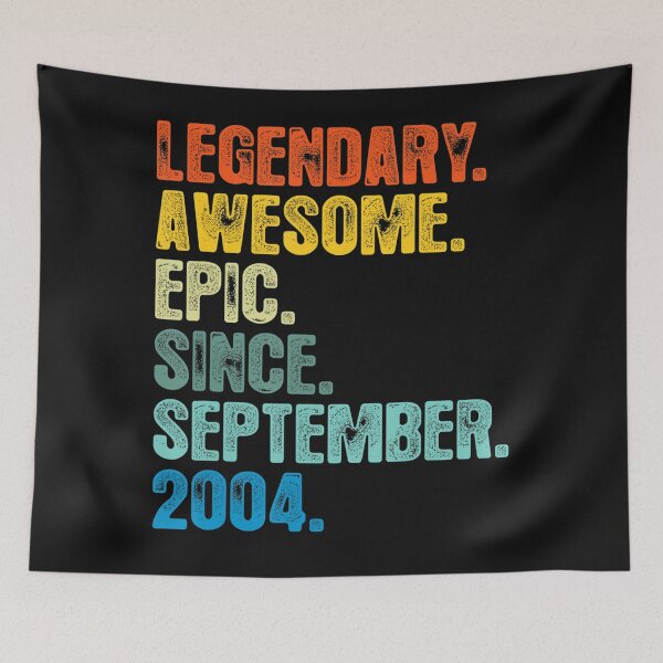 Item preview, Legendary Since September 2004 16 Years Old designed and sold by LeahFreytag.