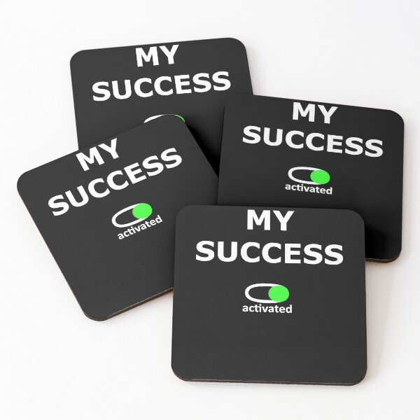 Item preview, MY SUCCESS ACTIVATED WIN OPTIMISM POSITIVITY designed and sold by martinosfr.
