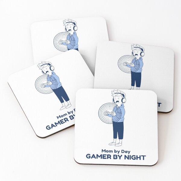 Item preview, Mom by day, gamer by night - cool mom designed and sold by wutdadak.