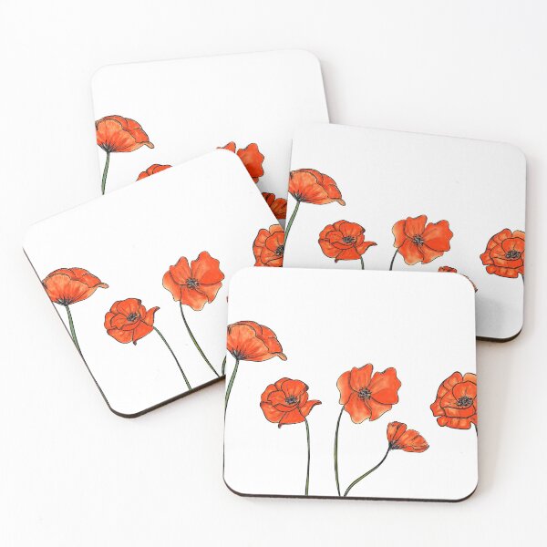 Item preview, Poppy flowers designed and sold by ClaudiaBrueggen.