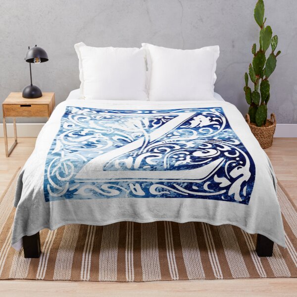 Item preview, The Letter Z Blue Ocean Waves designed and sold by yacine12353.