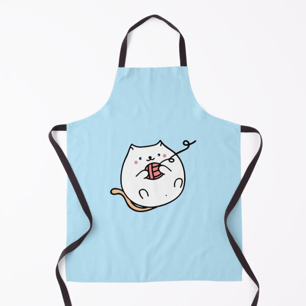 Item preview, Cat with a string ball designed and sold by YessirskiH.