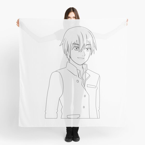 Anime Boy Scarves Redbubble