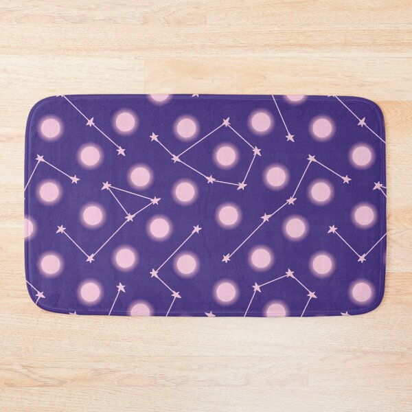 Item preview, full moons and star constelations pattern designed and sold by rysunki-malunki.