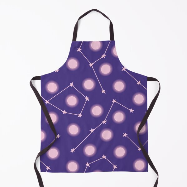 Item preview, full moons and star constelations pattern designed and sold by rysunki-malunki.
