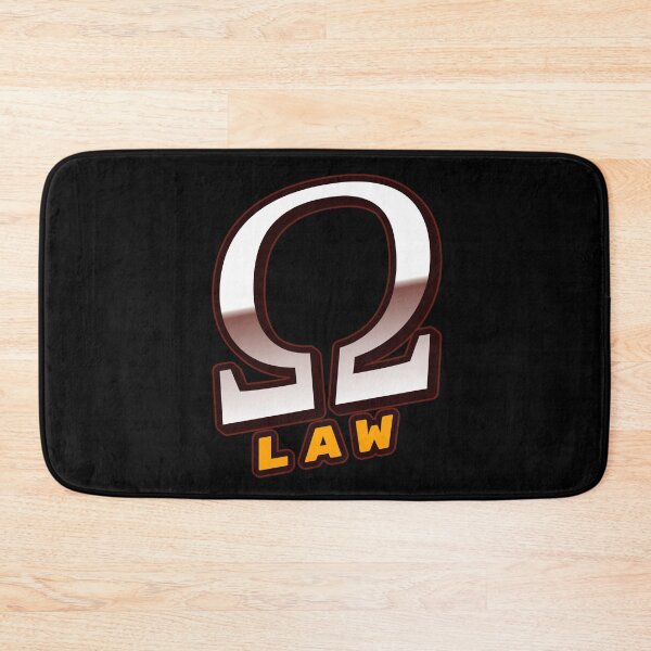 Item preview, Ohm's Law Logo designed and sold by EngineeringTees.