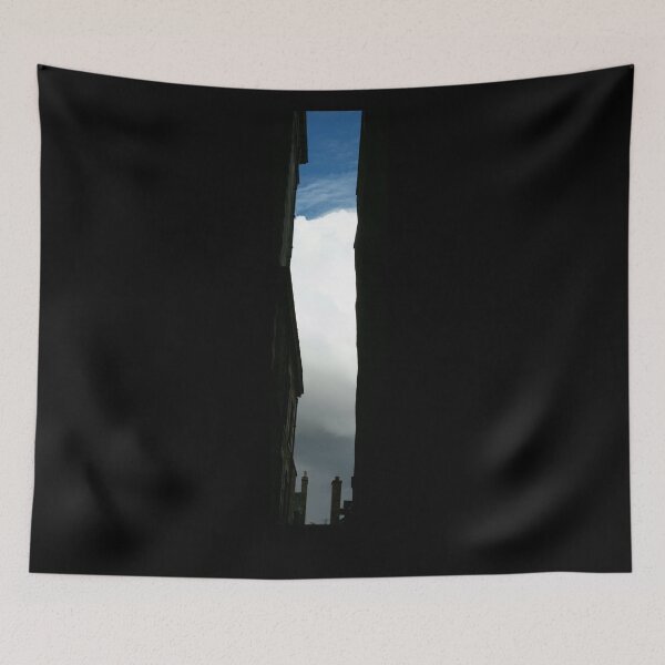 Item preview, View From a Close - Stormy Blue and Grey Sky designed and sold by Talia Felix.