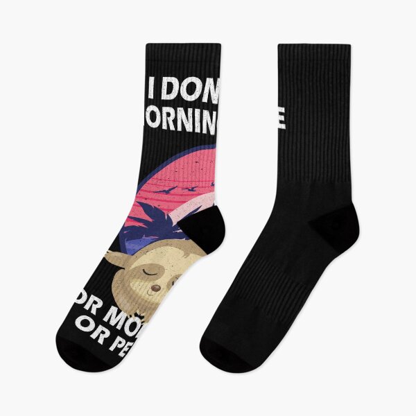 Item preview, I Don't Like Morning People Or People Sloth designed and sold by Ibu83.