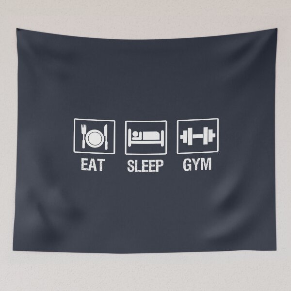 Item preview, Eat Sleep Gym designed and sold by VibrantGifts.