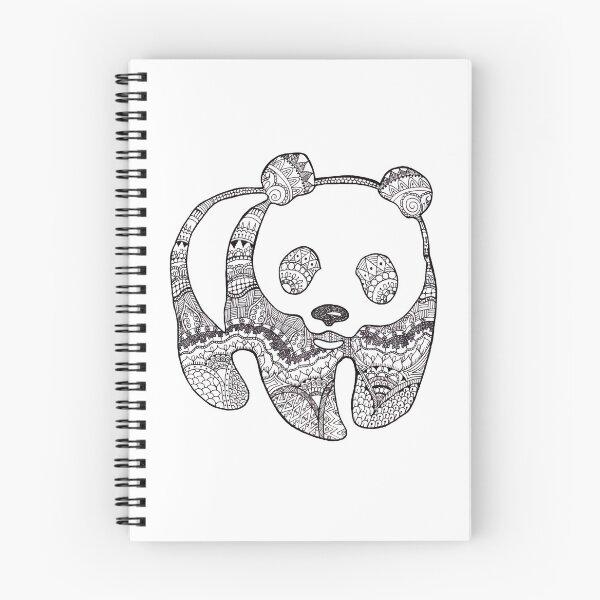 Artikelvorschau, Panda Zentangle entworfen und verkauft von DesignPMG.