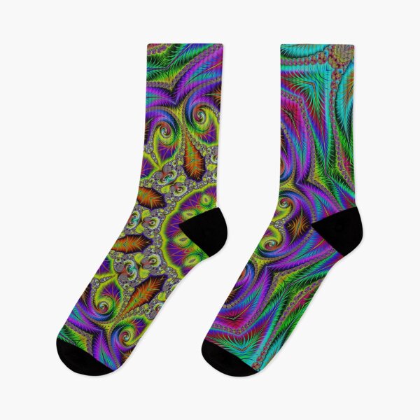 Item preview, PSYCHEDELIC FRACTAL KALEIDOSCOPE PEACOCK DANCE 2 designed and sold by Art-by-Cassy.