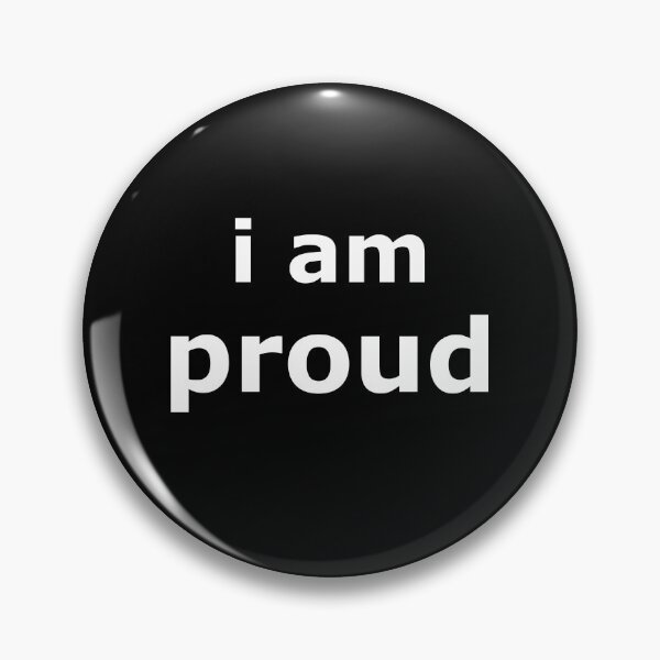 Item preview, proud pride simple white design designed and sold by martinosfr.