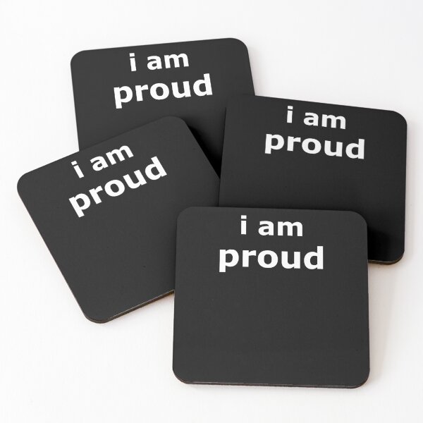 Item preview, proud pride simple white design designed and sold by martinosfr.