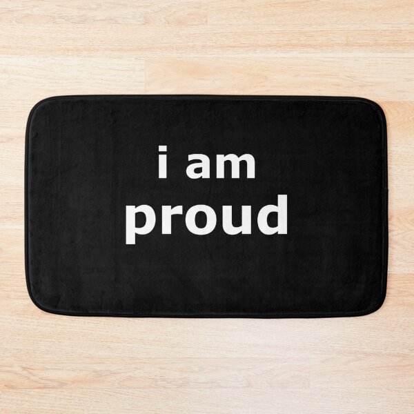Item preview, proud pride simple white design designed and sold by martinosfr.