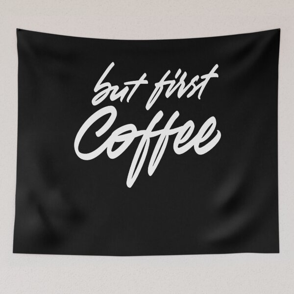 Item preview, But first coffee designed and sold by Zagach Letters.