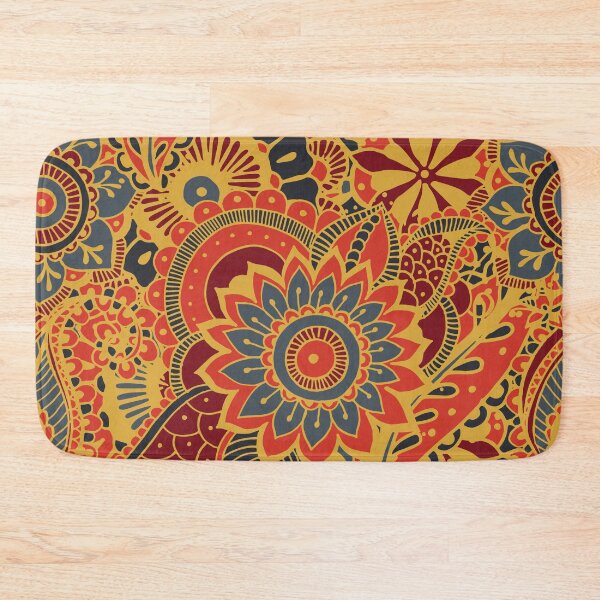 Item preview, Indian ornament with floral  designed and sold by urbanstore69.