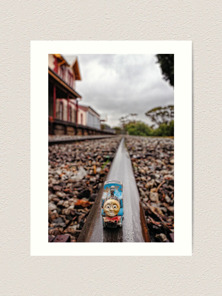 Alternate view of Thomas Pulls Into The Station In Beverley Art Print