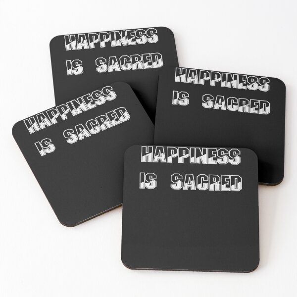 Item preview, SACRED HAPPINESS FUNNY QUOTES FUN designed and sold by martinosfr.