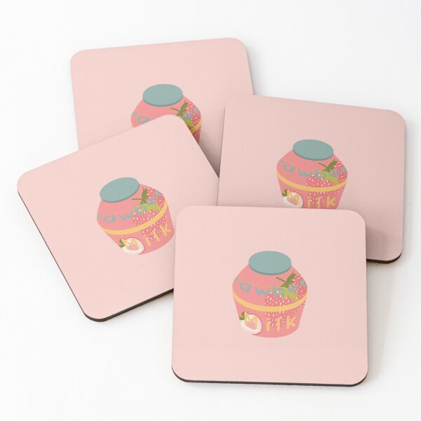 Item preview, Leche de Fresa al Estilo Coreano designed and sold by morqiqi.