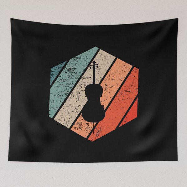 Item preview, Retro cello string instrument cellist cello designed and sold by ShopTheStyle.
