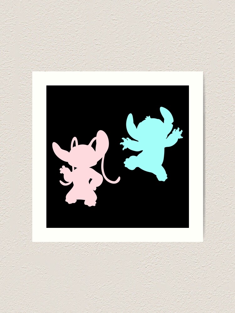 Cute Stitch Art Print