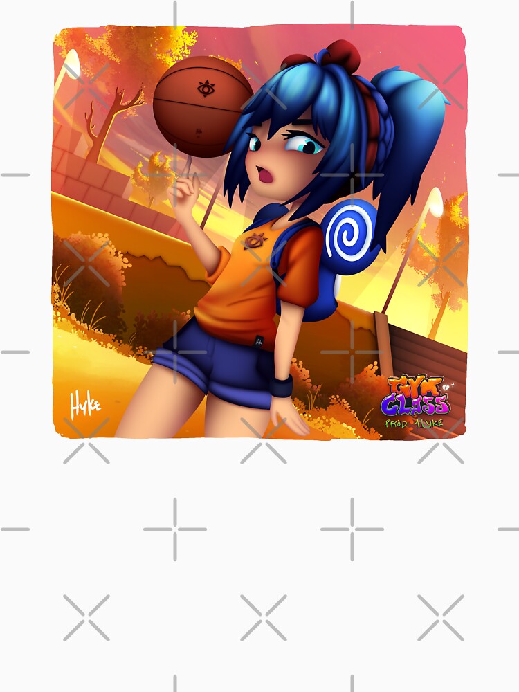 Thumbnail 7 of 7, Classic T-Shirt, Gym Class Anime Girl designed and sold by 11yke.