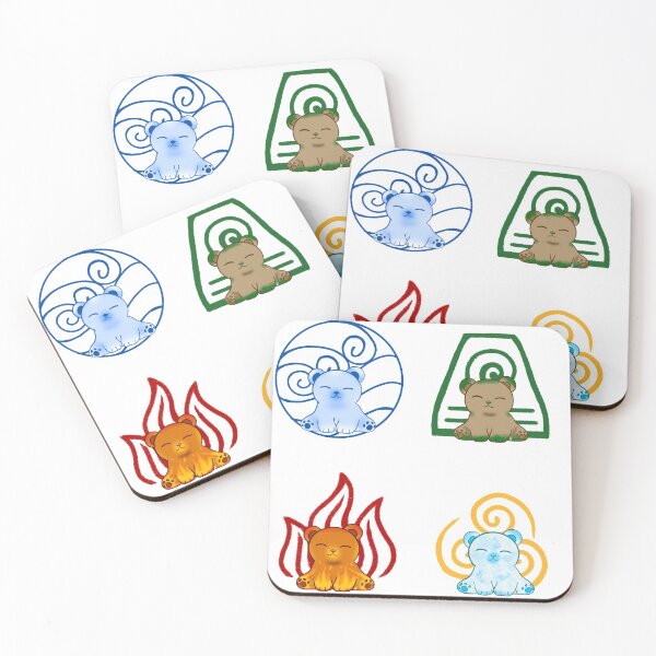 Item preview, The 4 bearlements designed and sold by Flowerviking.