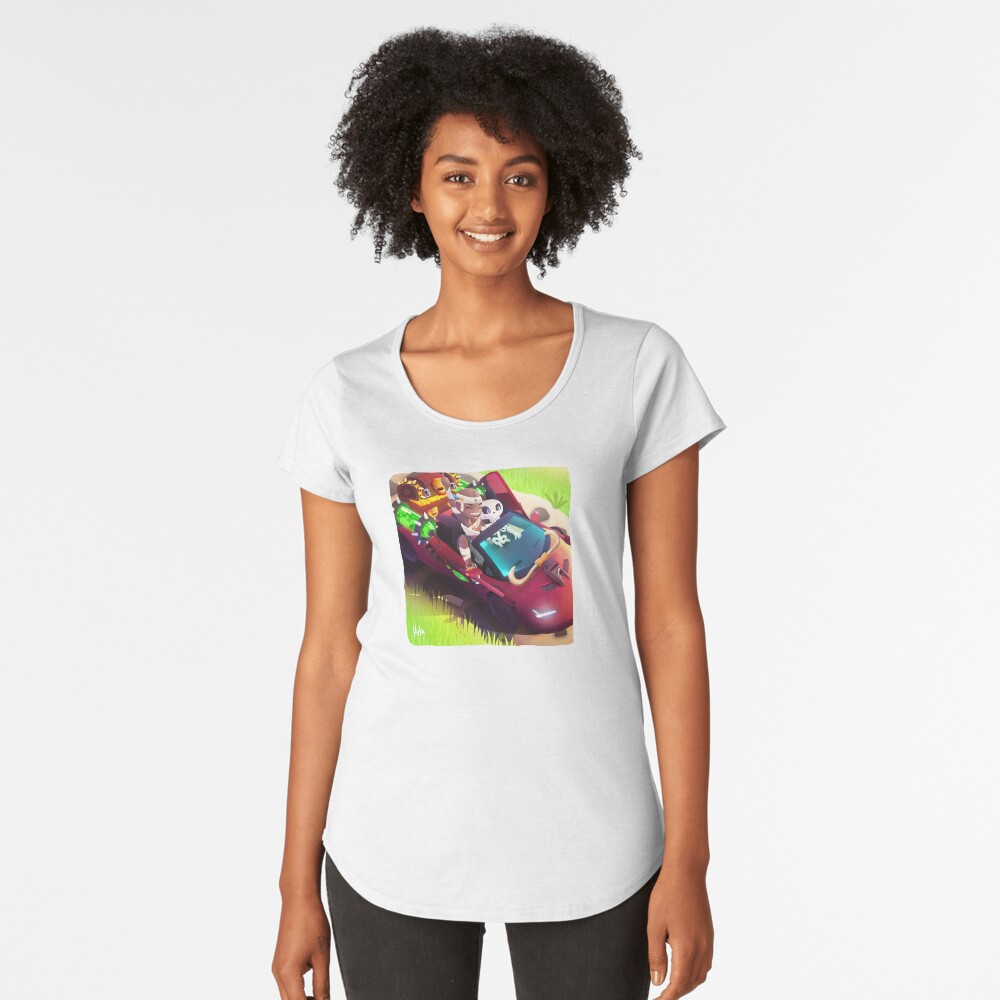 Item preview, Premium Scoop T-Shirt designed and sold by 11yke.