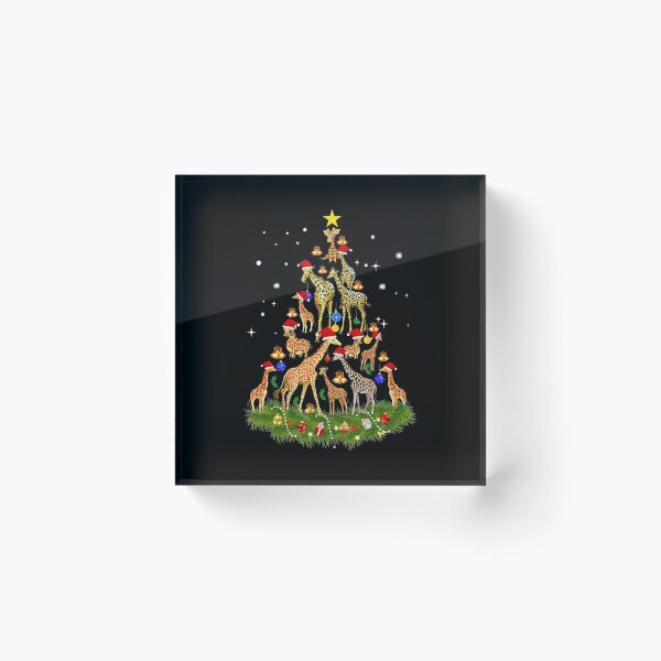 Item preview, Funny Giraffe Christmas Tree Animal Cute Giraffe Lover designed and sold by ManishDayal.