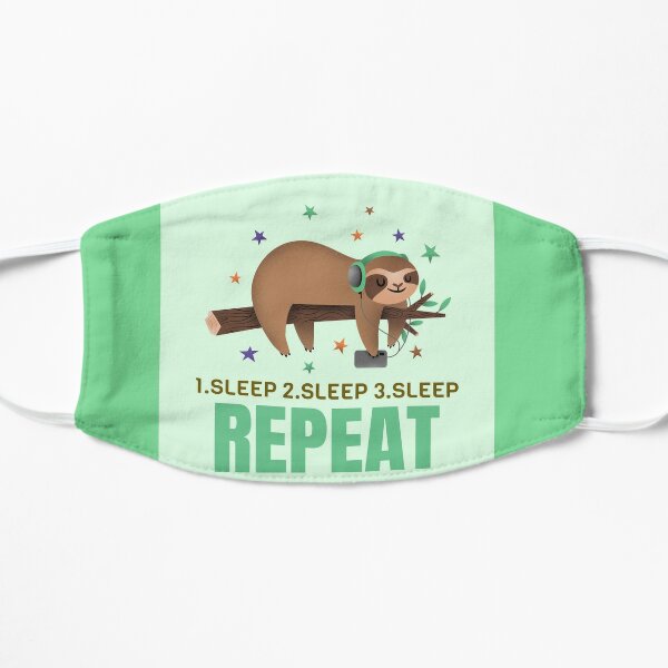 Sleep Sloth Flat Mask