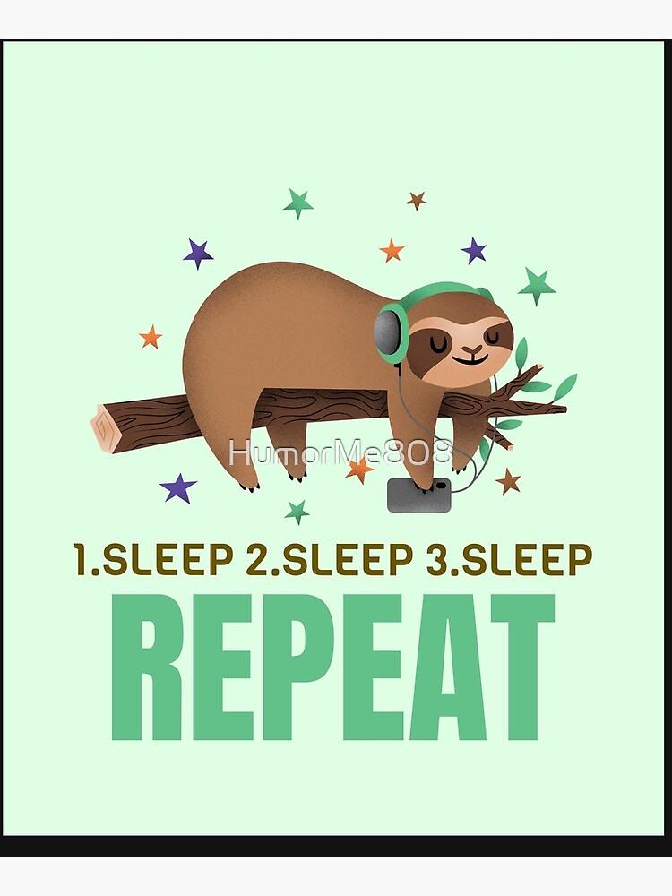Sleep Sloth by HumorMe808
