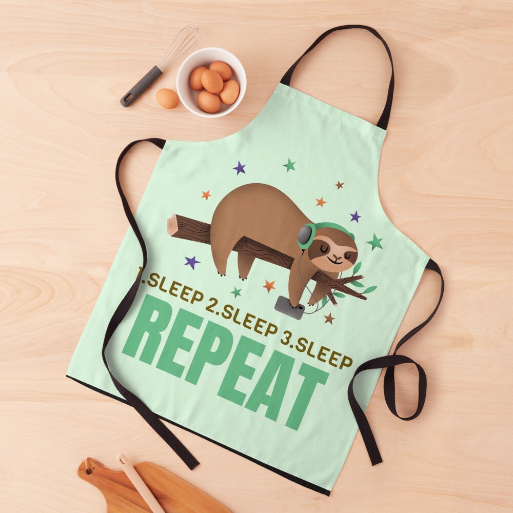 Sleep Sloth Apron