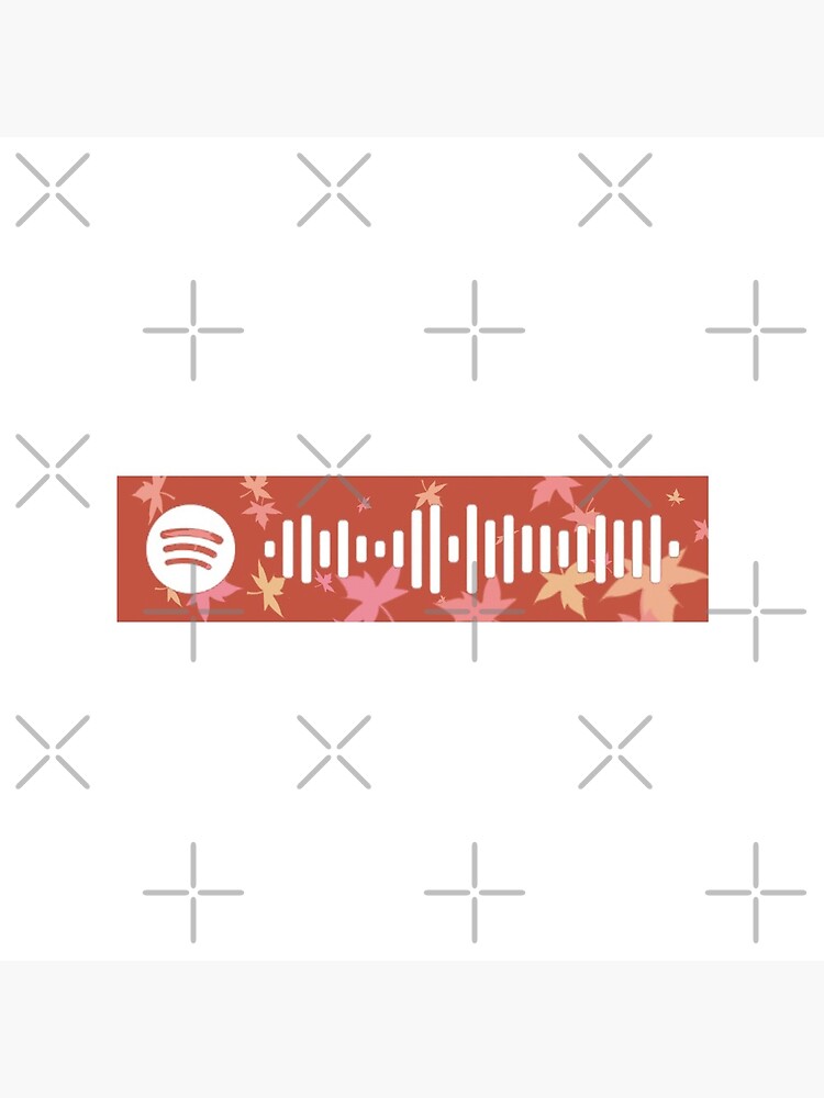 "We fell in love in october spotify scan code - girl in ...