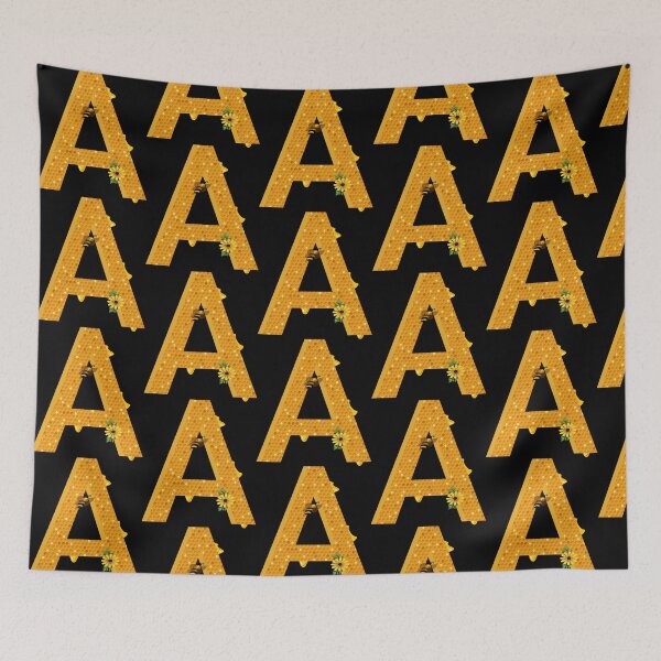 Item preview, Alphabet A Honeycomb Bee designed and sold by Fas Designs.