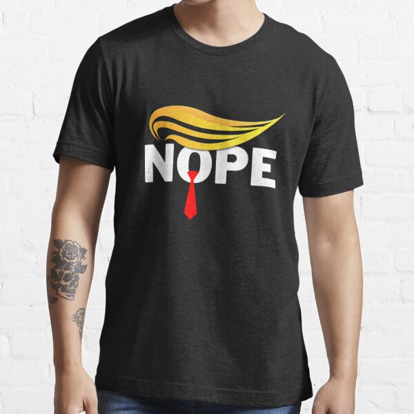 Vista previa del artículo con la obra «No, anti Trump», diseñado y vendido por mydreamshop.