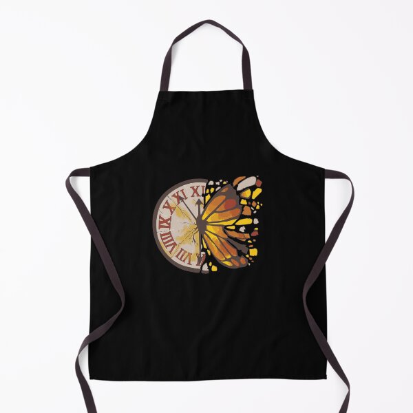 Item preview, Butterfly Clock Butterflies Lover Time Flies Entomologist designed and sold by BornDesign.