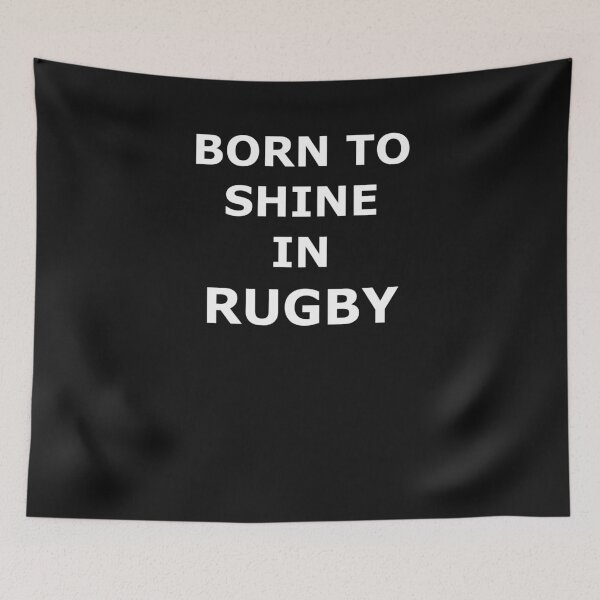 Item preview, SHINE IN RUGBY POSITIVE WORD QUOTE designed and sold by martinosfr.
